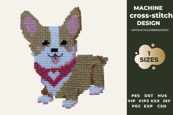 Corgi Dog Cross Stitch: A Seller’s Review