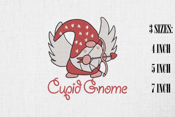 Cupid Gnome Happy Valentine’s Day Design Review