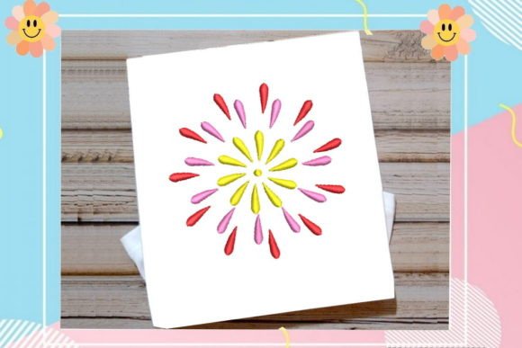 Cute Firework Embroidery Review