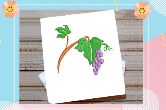 Grape with Leaves: A Sweet Embroidery Review
