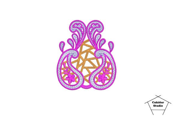 Pinky Sticky Paisley: A Holiday Embroidery Review