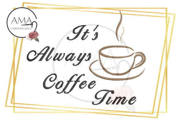 Reviewing It's Always Coffee Time Mug Quote