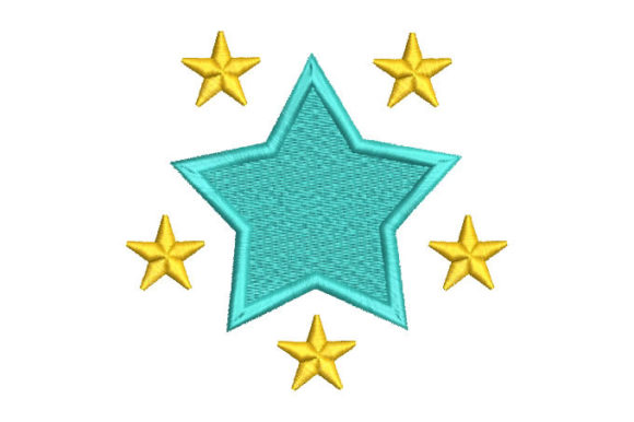 Reviewing Stars Figure for Embroidery Projects