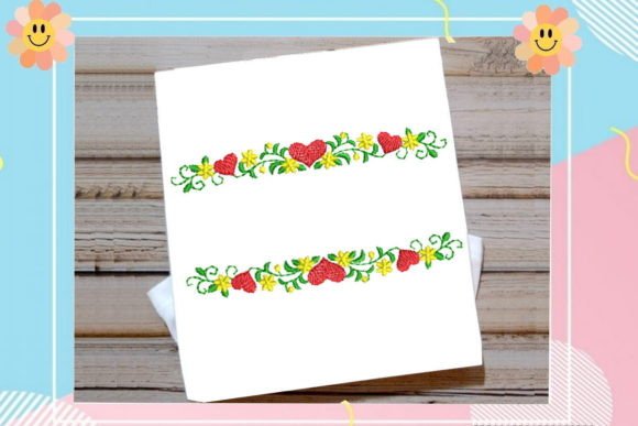 Reviewing the Flower Heart Border for Custom Gifts
