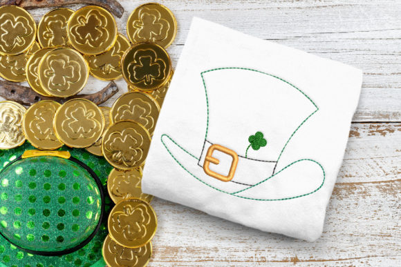 St Patrick’s Day Leprechaun Hat Linework Review